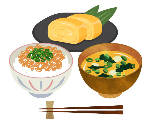 朝ごはんイラスト