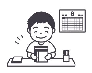 小学生の夏休み 放課後教室 戸田